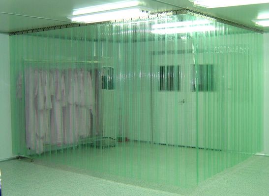 Sala de limpeza modular estática de Softwall da cabine limpa da descontaminação anti